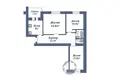 3 room apartment 66 m² Baranavichy, Belarus