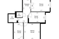 Mieszkanie 3 pokoi 81 m² Mińsk, Białoruś