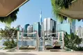 Kompleks mieszkalny New residence Eywa with swimming pools, lounge areas and waterfalls on the bank of the canal, Business Bay, Dubai, UAE