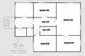 3 room apartment 55 m² Rudzienski sielski Saviet, Belarus