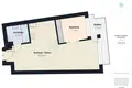 Appartement 2 chambres 49 m² Varsovie, Pologne