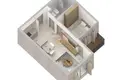 Appartement 2 chambres 37 m² Herceg Novi, Monténégro
