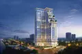 Complexe résidentiel Residential complex with a swimming pool and restaurants, 1 minute away from Jomtien Beach, Pattaya, Thailand