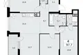 Квартира 4 комнаты 98 м² район Коммунарка, Россия