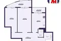 Appartement 2 chambres 76 m² Minsk, Bélarus