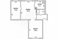 Квартира 3 комнаты 58 м² Мухавецкий сельский Совет, Беларусь