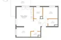 4 room apartment 61 m² Warsaw, Poland