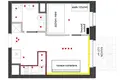 Commercial property 27 m² in Warsaw, Poland