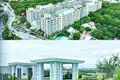 Wohnkomplex Residential complex with a swimming pool, a fitness center and a garden close to Jomtien Beach, Pattaya, Thailand