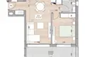 Apartamento 1 habitación 57 m² Limasol, Chipre