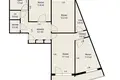 4 room apartment 81 m² Minsk, Belarus