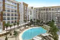 Complejo residencial New residence Beach Oasis 2 with a swimming pool and a manmade beach, Dubai Studio City, Dubai, UAE