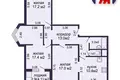Mieszkanie 3 pokoi 82 m² Mińsk, Białoruś