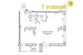 Appartement 3 chambres 64 m² Minsk, Bélarus