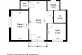 Квартира 2 комнаты 40 м² Минск, Беларусь