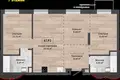 Apartment 68 m² Kalodziscanski sielski Saviet, Belarus