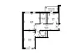 Квартира 2 комнаты 62 м² Минск, Беларусь
