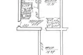 2 room apartment 47 m² Barysaw, Belarus