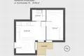 Appartement 2 chambres 45 m² Varsovie, Pologne