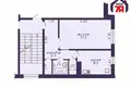 1 room apartment 38 m² Sluck, Belarus