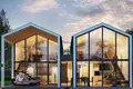 Wohnkomplex New residential complex of villas and apartments on the ocean shore in Nusa Dui, Bali, Indonesia