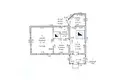 3 bedroom house 57 m² Hlusanski sielski Saviet, Belarus