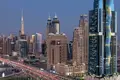 Complexe résidentiel Al Habtoor Tower — high-rise residence by Al Habtoor Group with a swimming pool and a lounge area in Business Bay, Dubai