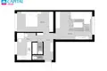 Appartement 2 chambres 46 m² Vilnius, Lituanie