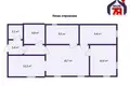 Haus 79 m² Lahojsk, Belarus