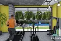 Квартира 1 комната  Аланья, Турция