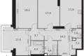 Appartement 3 chambres 102 m² Moscou, Russie