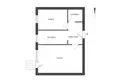 2 room apartment 42 m² in Warsaw, Poland