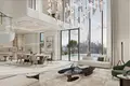 Residential complex Luxury sky villa in the new high-rise Atelis residence with a direct access to the promenade in Dubai Design District, in the heart of Dubai