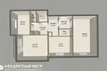 Mieszkanie 3 pokoi 66 m² Mińsk, Białoruś