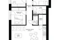 Apartamento 4 habitaciones 82 m² Didvyriai, Lituania