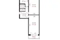 Wohnung 2 zimmer 51 m² Minsk, Belarus