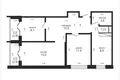 Apartamento 3 habitaciones 64 m² Minsk, Belarús