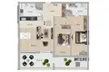 Mieszkanie 2 pokoi 104 m² Becici, Czarnogóra