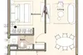 1 bedroom apartment 59 m² Dubai, United Arab Emirates