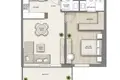 Appartement 2 chambres 69 m² Ras el Khaïmah, Émirats arabes unis