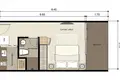 1 bedroom apartment 32 m² Kamala, Thailand