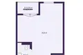 Apartamento 1 habitación 41 m² Minsk, Belarús