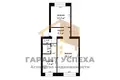 2 room apartment 51 m² Zhabinka, Belarus