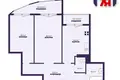Квартира 2 комнаты 76 м² Минск, Беларусь