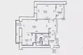 Квартира 2 комнаты 61 м² Минск, Беларусь