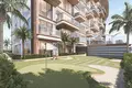 Complexe résidentiel Luxury penthouses in the new complex Bonds Avenue Residences with swimming pools, mini golf and gardens, Dubai Islands, Dubai, UAE