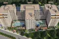 Residential complex Residential complex with swimming pool and water park, 650 metres to the sea, Mersin, Turkey