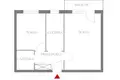 Apartamento 2 habitaciones 44 m² Varsovia, Polonia