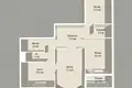 Apartamento 3 habitaciones 76 m² Kopishche, Belarús