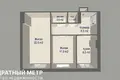 Квартира 2 комнаты 56 м² Минск, Беларусь
